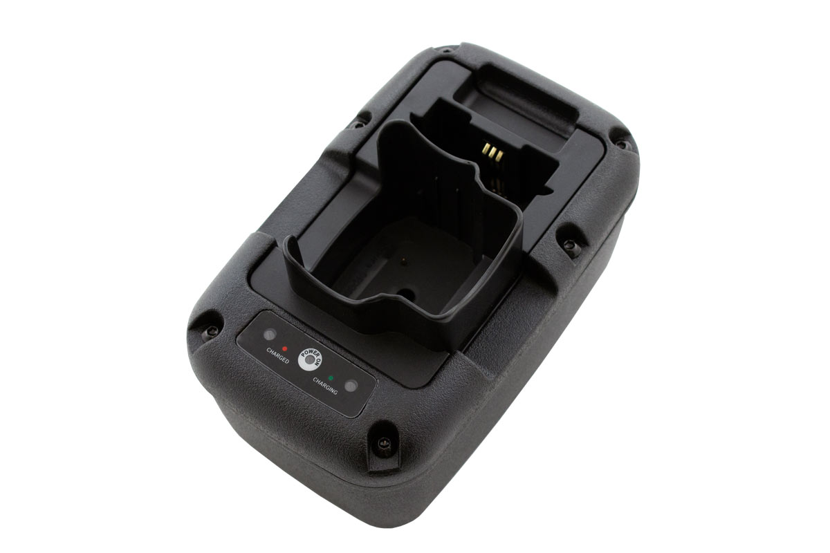 1+1 Stationen Ladegerät inkl. Adapter für Sepura STP8000, STP9000, SC2020