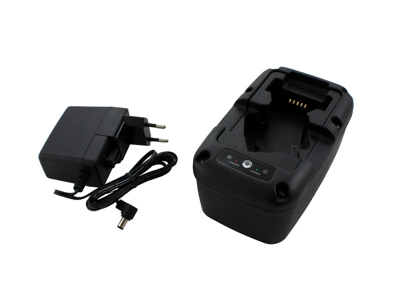 Ladegerät inkl. Adapter für Motorola MTP6650, MXP600