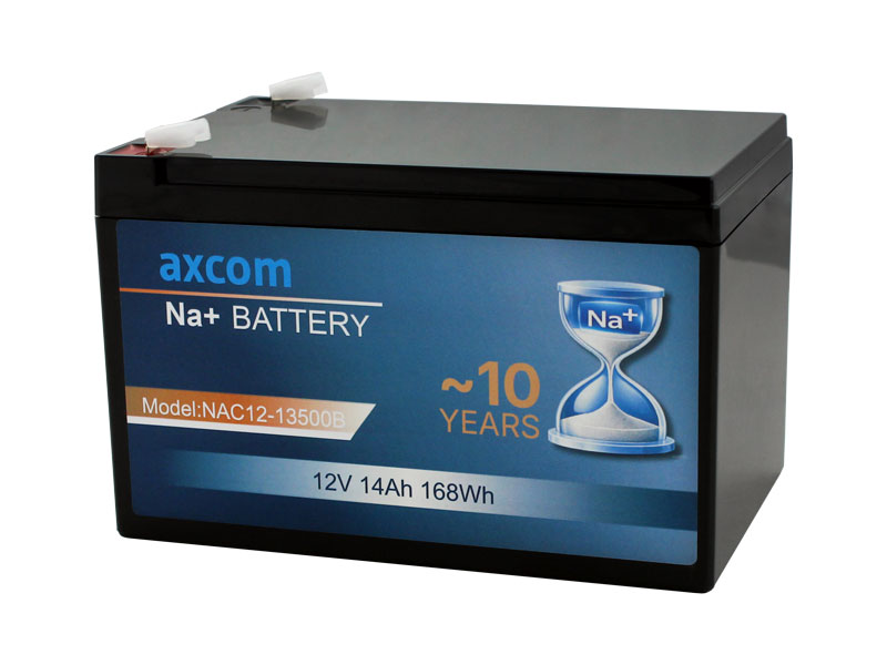 Natrium Ionen Akku 12V 13,5Ah mit 6,3mm Steckkontakten Natrium Ionen Akku 12V 13,5Ah mit 6,3mm Steckkontakten