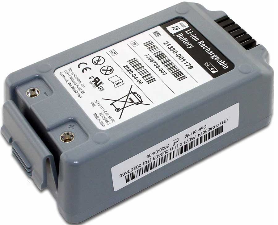 Li-Ion Akku Physio Control für LIFEPAK 15 - 10,8V/6AH/65Wh (Original)