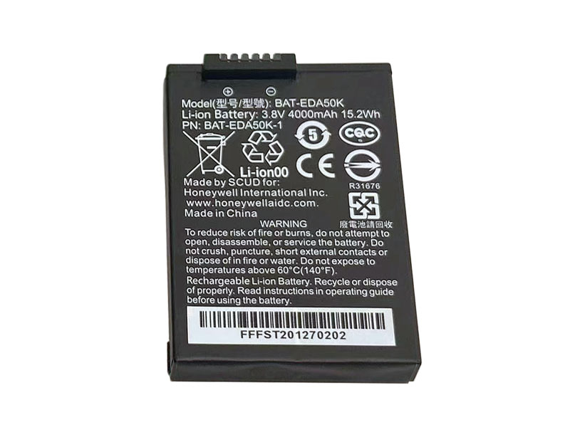 Li-Ion Akku für Honeywell EDA50K - 3,8V 4,0Ah Li-Ion Akku für Honeywell EDA50K - 3,8V 4,0Ah