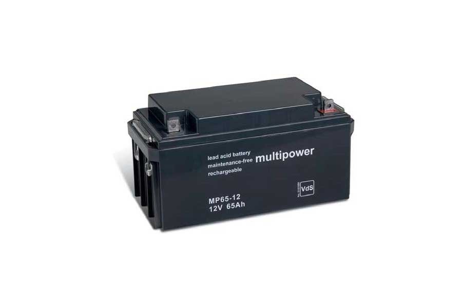 Multipower Bleiakku MPL65-12i - 12V 65Ah (VdS) Longlife 10Jahre