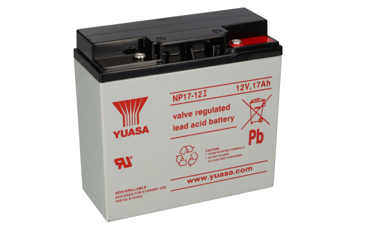 Yuasa Bleiakku NP17-12I - 12V 17Ah - VDS Yuasa Bleiakku NP17-12I - 12V 17Ah - VDS