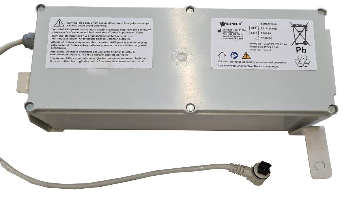 Zellentausch für Linet Latera 24V 1,2Ah (8214-3010D)