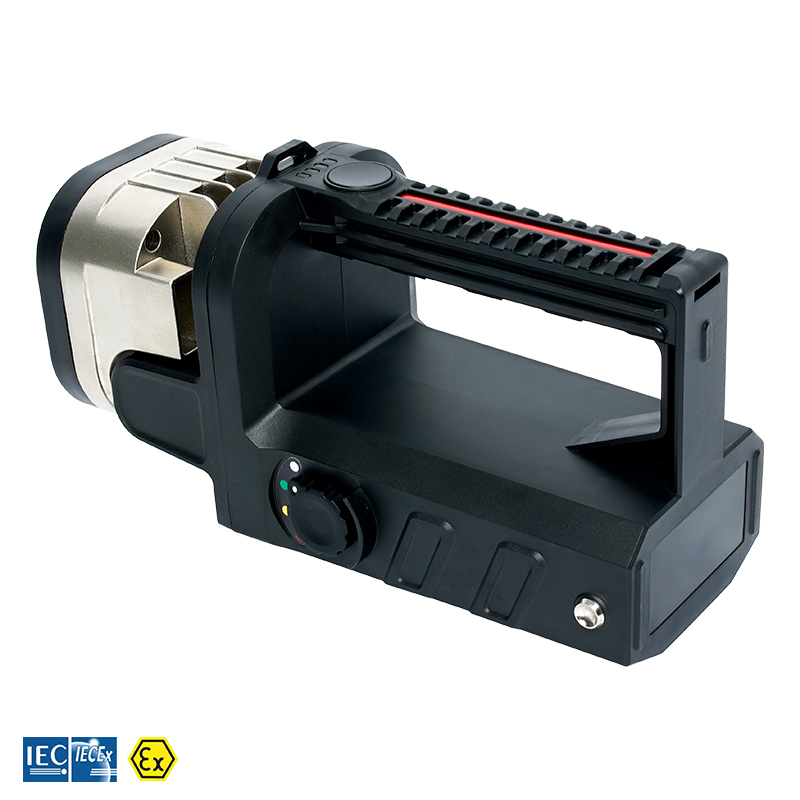 Handlampe EX-geschützt, inkl. Li-Ion Akku, ATEX, 12h Leuchtdauer