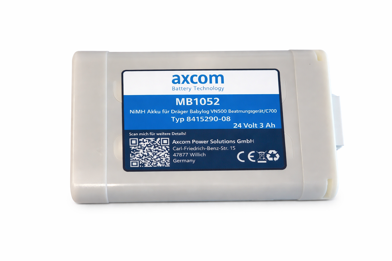 Akku für Dräger Babylog VN500, Evita Infinity V500, Infinity C700 Akku für Dräger Babylog VN500, Evita Infinity V500, Infinity C700