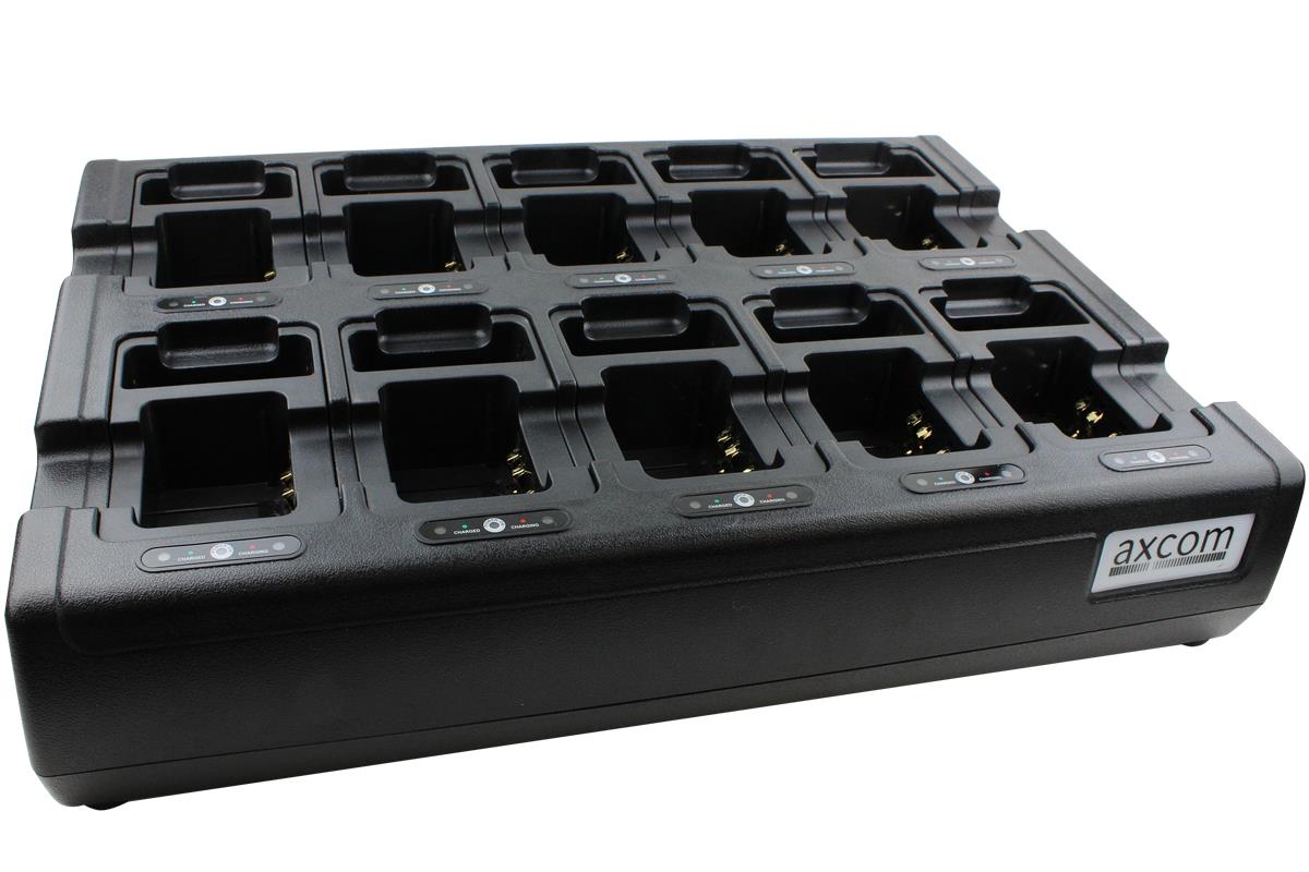 10+10-Stationen Ladegerät inkl. Adapter für CP040, CP150, CP200 Serie, DP1400, R2, H4970LI, H4851, H