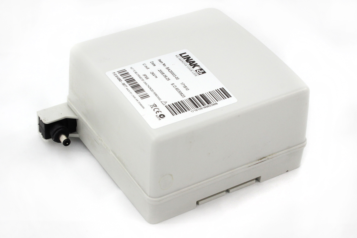 Zellentausch/Reparaturauftrag für Stiegelmeyer Bett Seta Typ BA20003-00 24V/1,2AH spritzwasserdicht