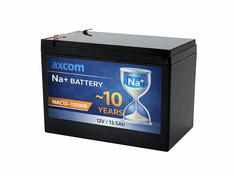 Natrium Ionen Akku 12V 13,5Ah mit 6,3mm Steckkontakten