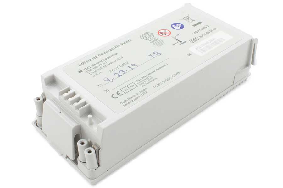 Li-Ion Akku für Zoll Defibrillator E-Serie, R-Serie und AED Pro - 10,8V 5,8Ah Li-Ion Akku für Zoll Defibrillator E-Serie, R-Serie und AED Pro - 10,8V 5,8Ah