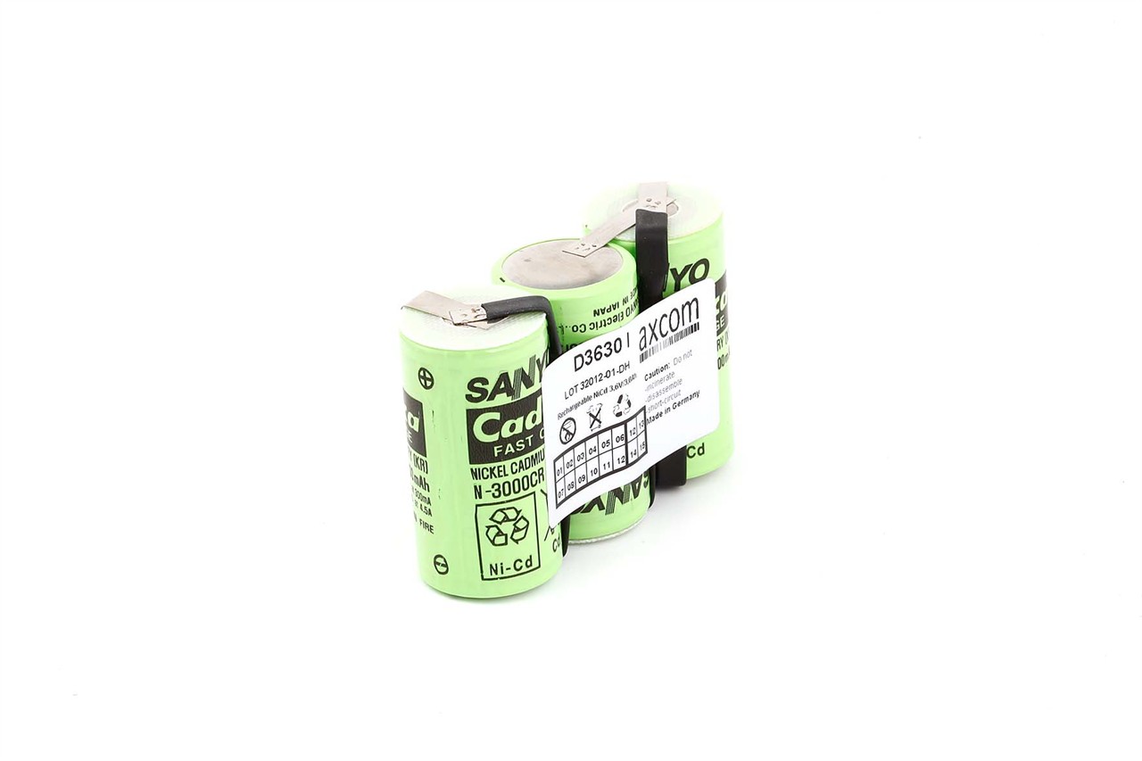 NiCd Ersatzakku (EINSATZ) für DRÄGER/ENVITEC ALKOHOLTESTER - 3,6V/3AH NiCd Ersatzakku (EINSATZ) für DRÄGER/ENVITEC ALKOHOLTESTER - 3,6V/3AH