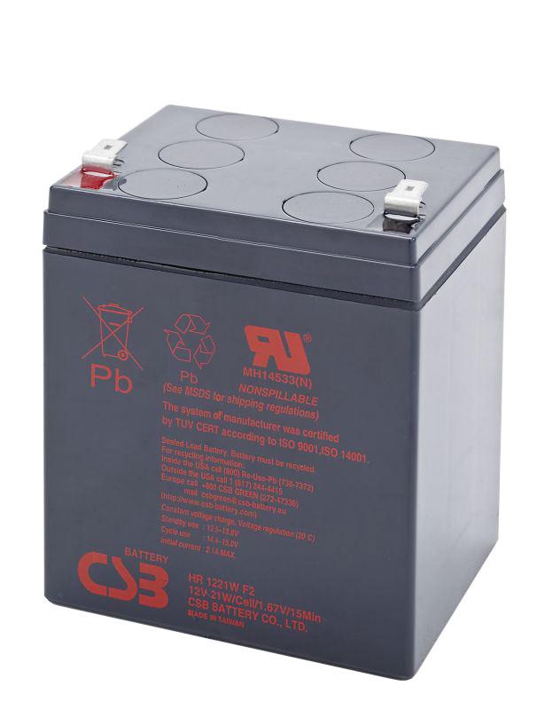 CSB Bleiakku HR1221W F2 - 12V/ 5,25ah 21W CSB Bleiakku HR1221W F2 - 12V/ 5,25ah 21W
