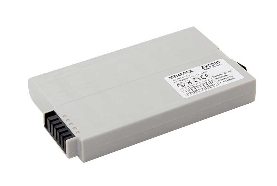 Rückseite Axcom Batterie für Philips Intellivue 60 Rückseite Axcom Batterie für Philips Intellivue 60