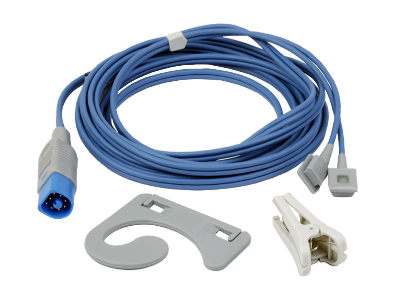 SpO2 Ohrsensor für Philips, Erwachsene, 3m (wie M1194A) SpO2 Ohrsensor für Philips, Erwachsene, 3m (wie M1194A)
