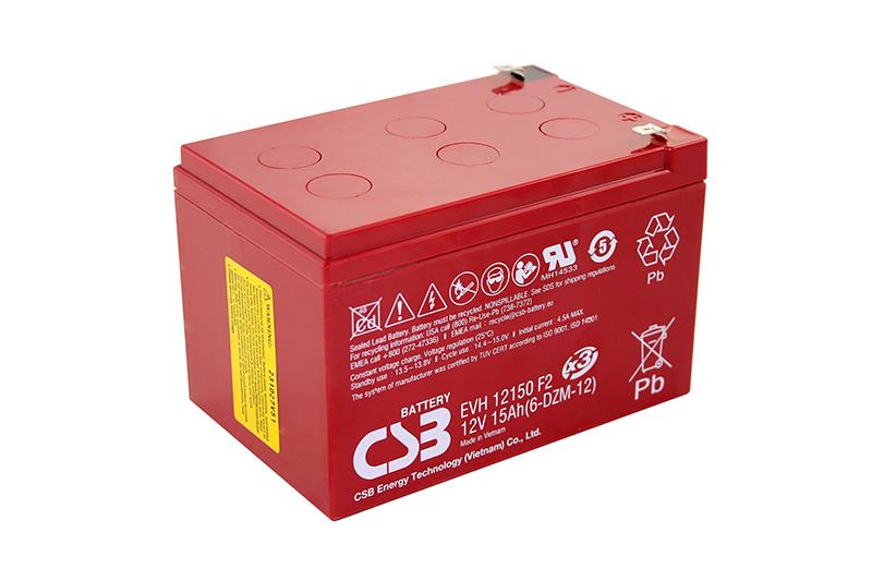 CSB Bleiakku EVH12150 - 12V 15Ah - (wie LC-CA1215P1 / LC-CA1216P1)