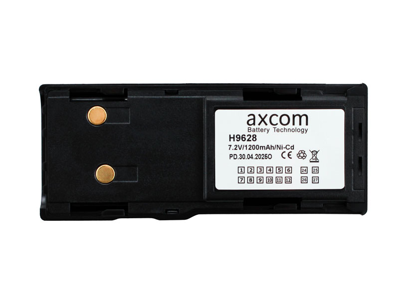 Akku für Motorola Radius GP300, GP600, GTX Serie - 7,2V 1,2Ah Akku für Motorola Radius GP300, GP600, GTX Serie - 7,2V 1,2Ah