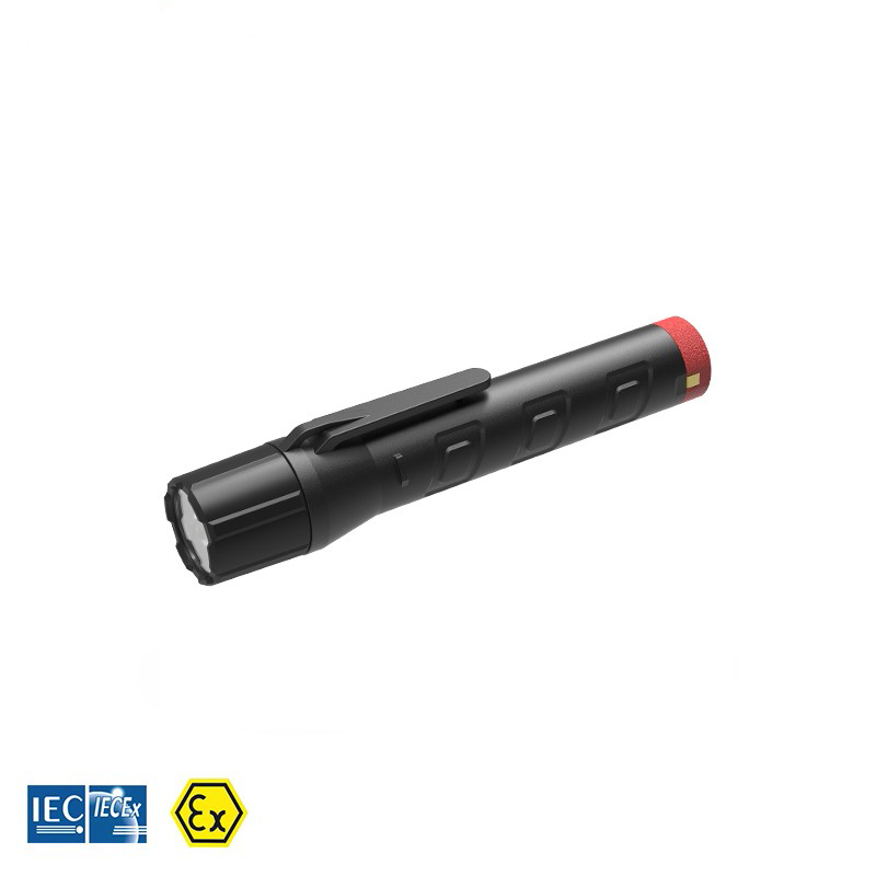 Taschenlampe EX-geschützt, inkl. Li-Ion Akku, ATEX, 20h Leuchtdauer Taschenlampe EX-geschützt, inkl. Li-Ion Akku, ATEX, 20h Leuchtdauer