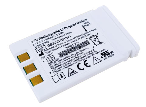 Original Li-Polymer Akku für Philips Monitor MR400 Wireless Modul Original Li-Polymer Akku für Philips Monitor MR400 Wireless Modul