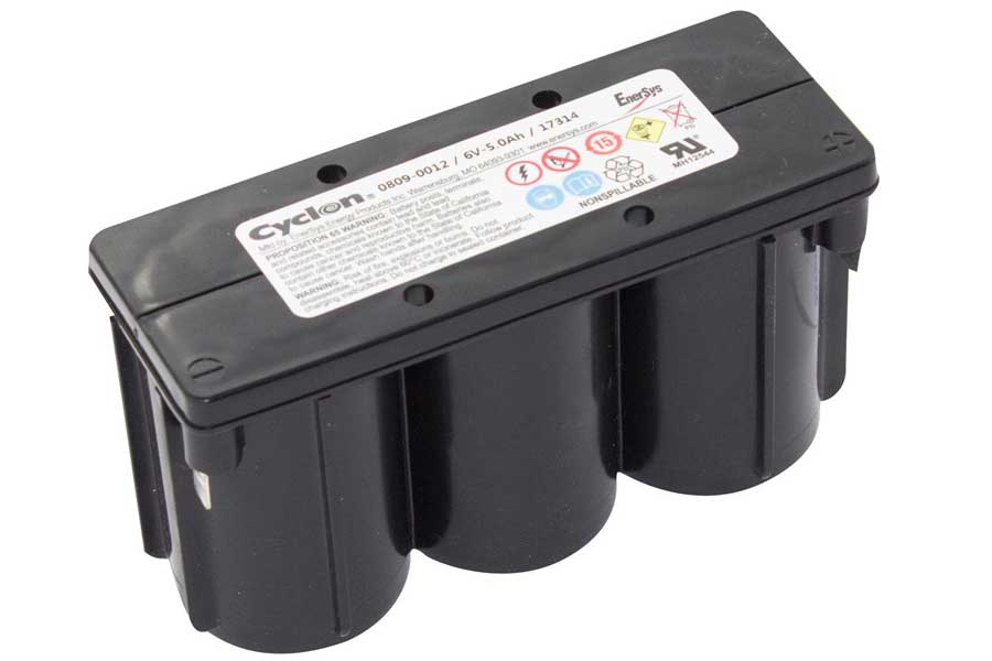 Bleiakku Hawker Cyclon 0809-0012 - 6V 5Ah - VPE16 Bleiakku Hawker Cyclon 0809-0012 - 6V 5Ah - VPE16