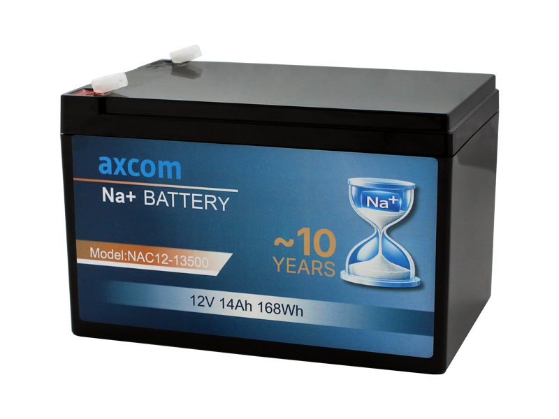 Natrium Ionen Akku 12V 13,5Ah mit 4,7mm Steckkontakten Natrium Ionen Akku 12V 13,5Ah mit 4,7mm Steckkontakten