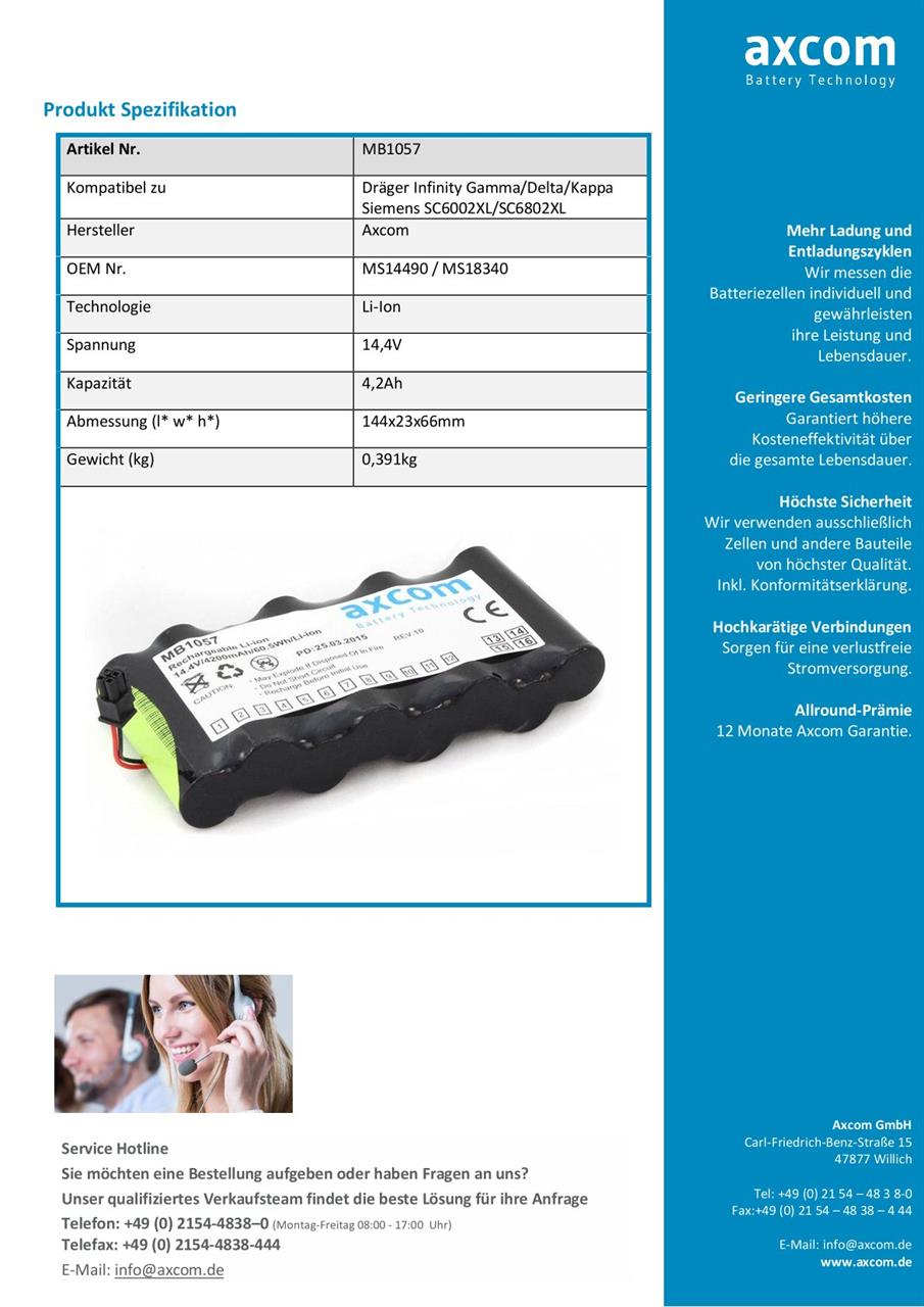 Datenblatt MB1057