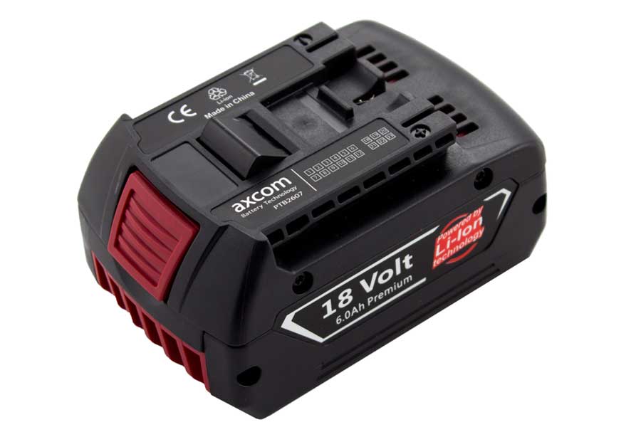 Li-Ion Akku für BOSCH GBA 18V/6Ah