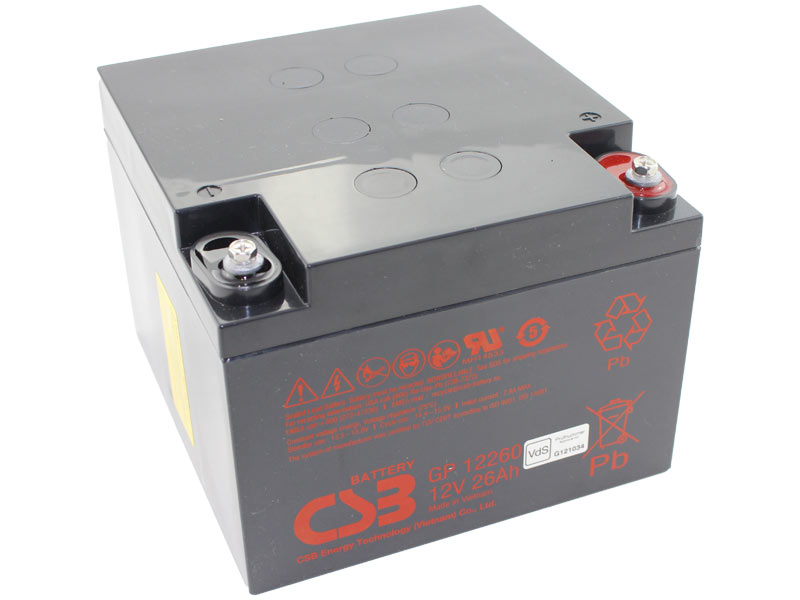 CSB Blei Akku GP12260 