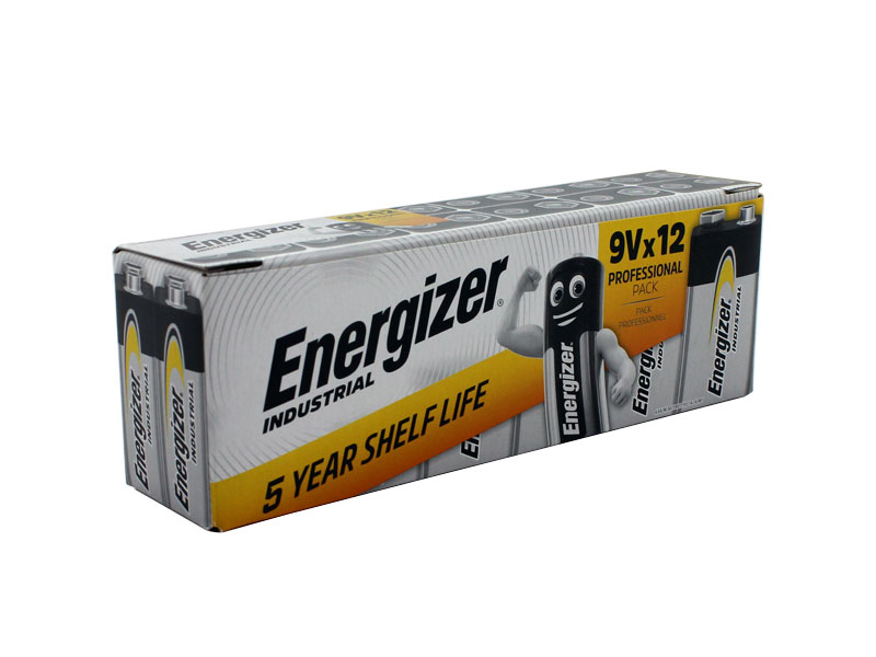 12 Stk. Energizer Batterien, 9V Block, 6LR61, Batterie 12 Stk. Energizer Batterien, 9V Block, 6LR61, Batterie