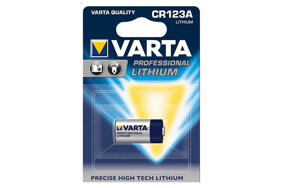 LI-ME Varta Professional CR-123A/DL123A/CR123/CR17345/CR123A/K123LA 3V / 1,6ah (VPE 10)