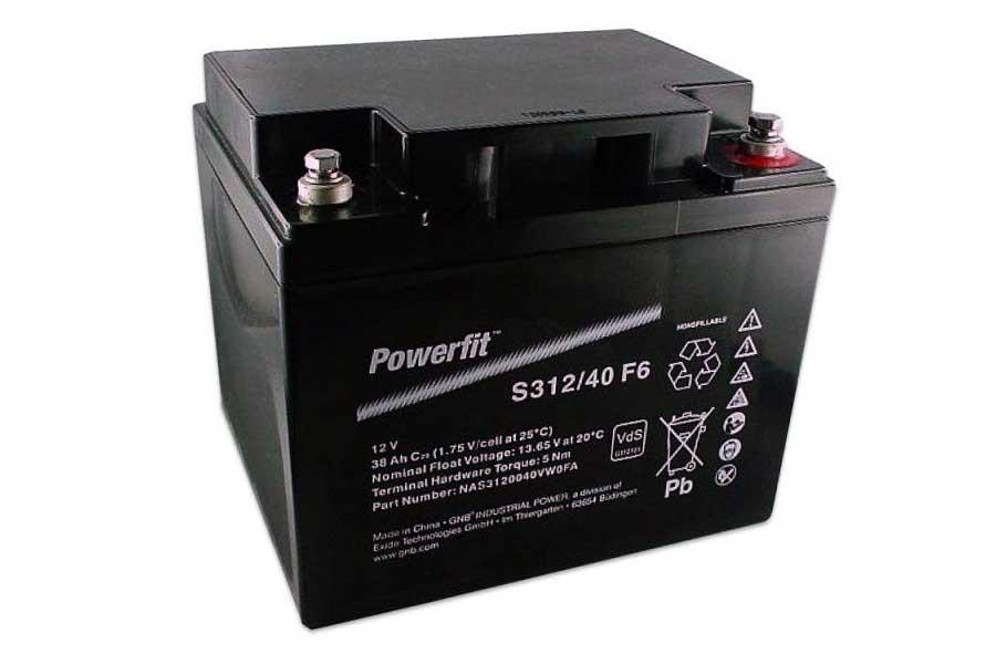Sonnenschein Bleiakku Powerfit S312/40 F6 - 12V 38Ah - VDS
