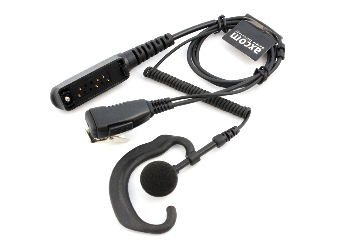 Flexi-Ohrhänger für Sepura STP8000, STP9000 mit Mikro und PTT Flexi-Ohrhänger für Sepura STP8000, STP9000 mit Mikro und PTT