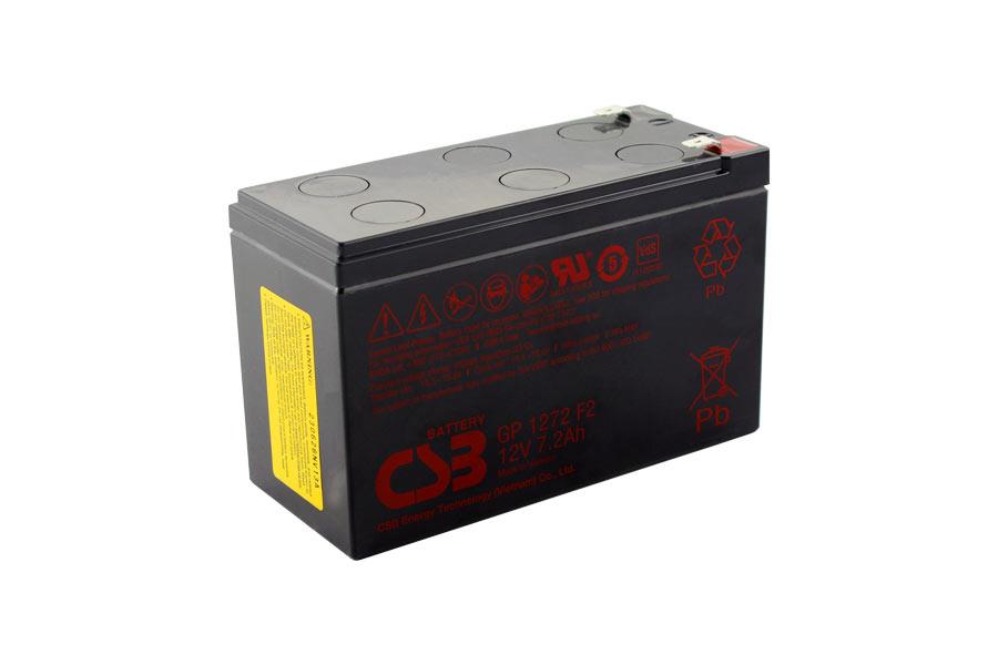 CSB Bleiakku GP1272 F2 - 12V 7,2Ah 6,3 mm Faston (Vds)