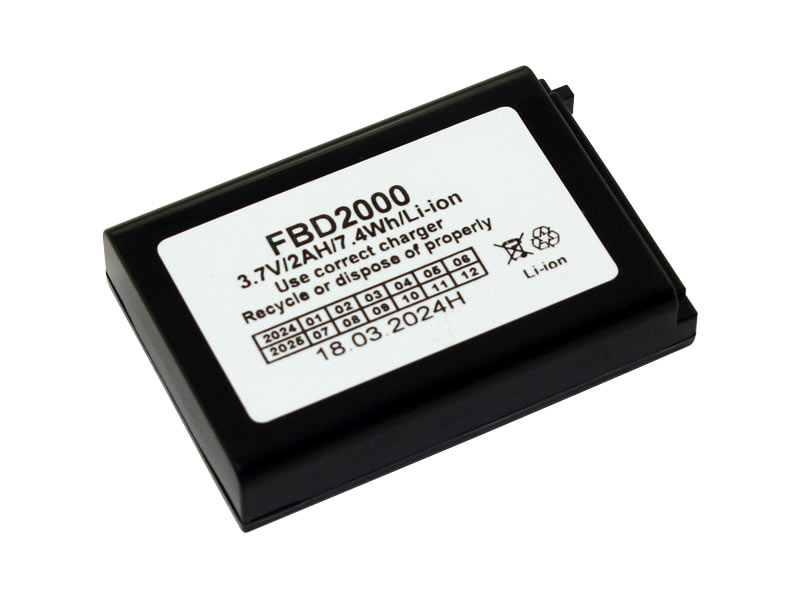 Li-Ion Akku für Denso BHT-200, 300, 303, 400, 600, 800 - 3,7V/2,0Ah 7,4Wh