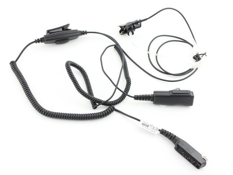 Schallschlauch-Headset - 2 Kabel-Lösung für Sepura STP8000, STP9000, SC20 Schallschlauch-Headset - 2 Kabel-Lösung für Sepura STP8000, STP9000, SC20