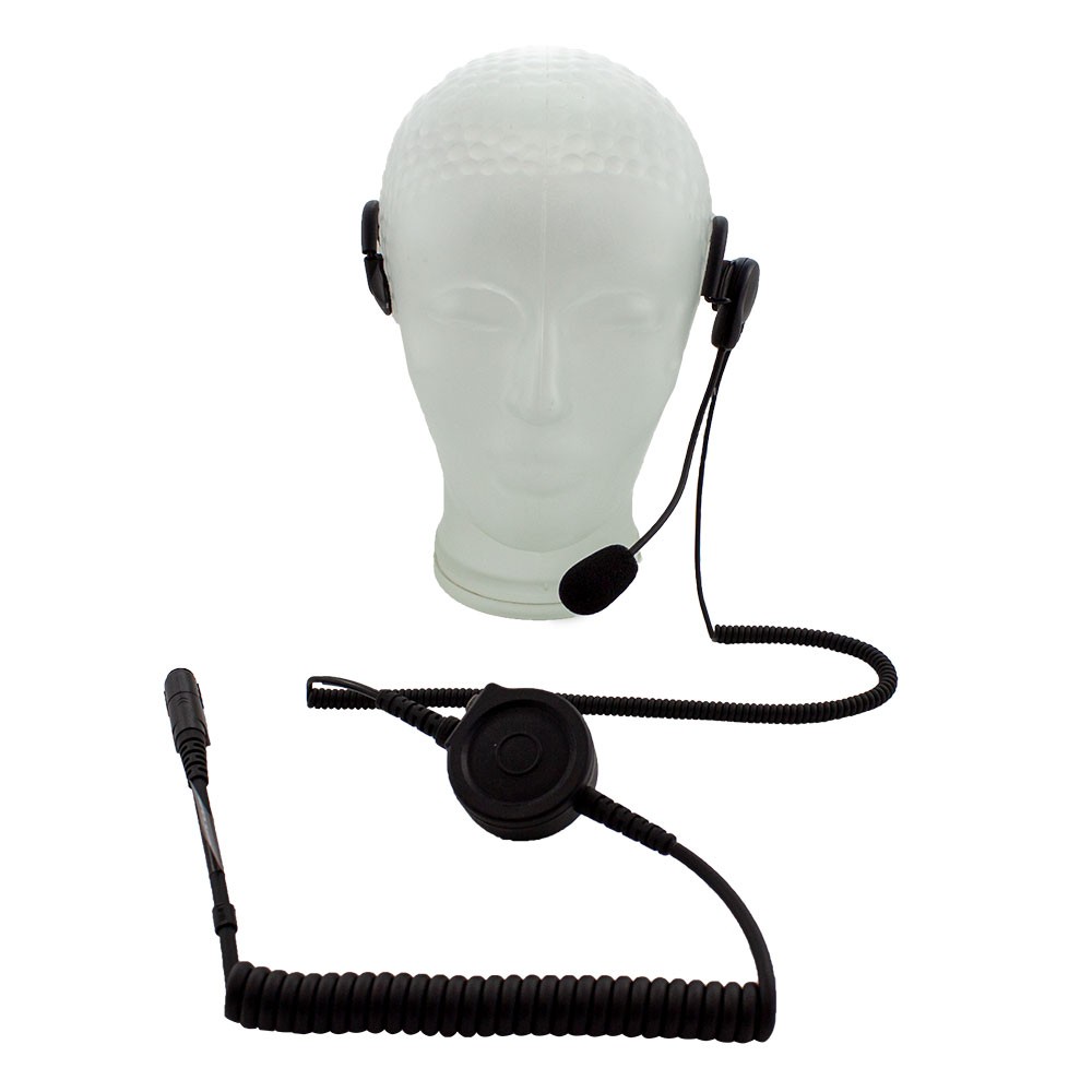 Hinterkopf Nackenbügelheadset IP55 für Motorola MTP3550
