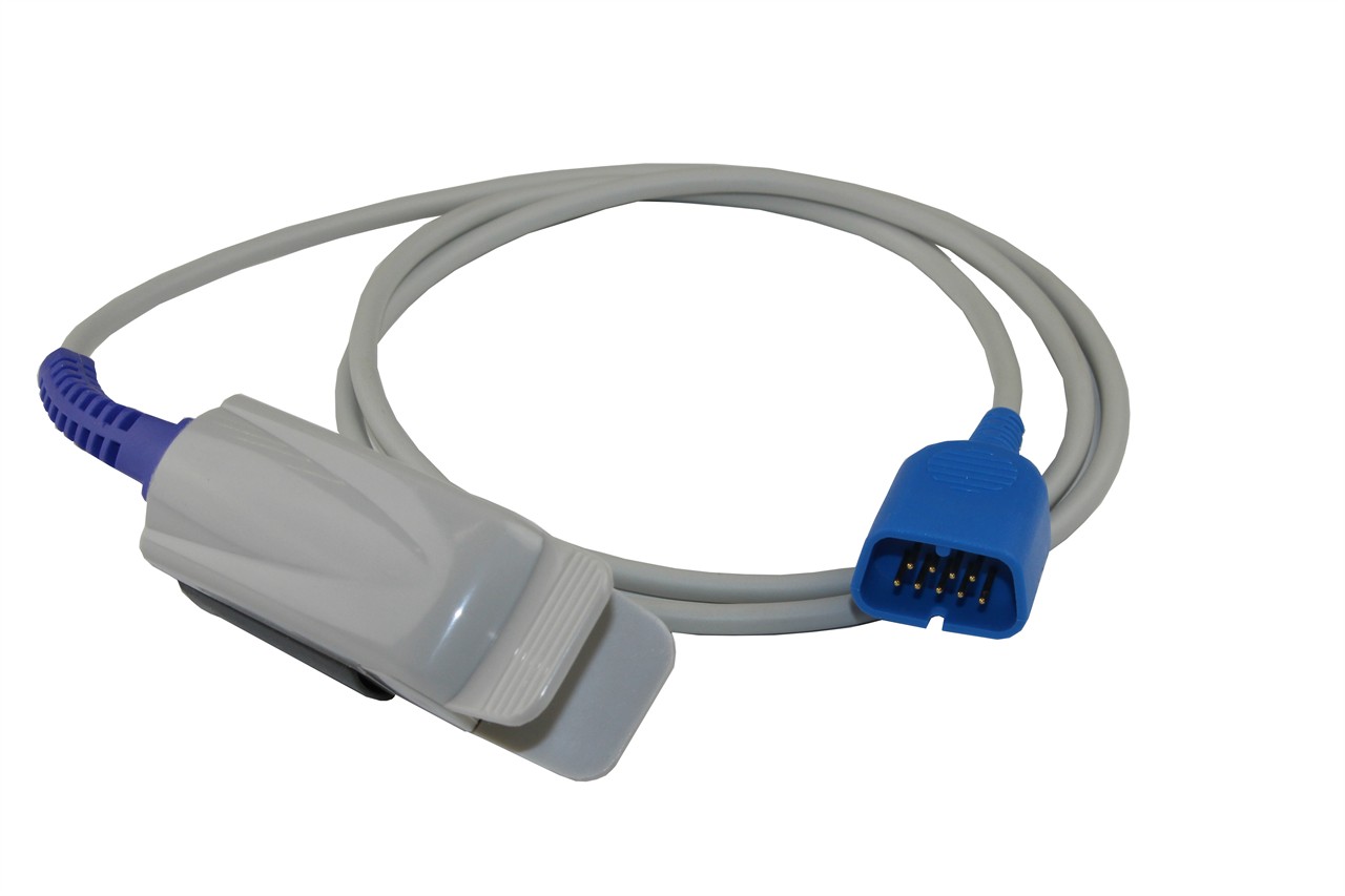 SpO2 Fingersensor Clip für Nihon Kohden, Erwachsene, 90cm (wie TL-201T) SpO2 Fingersensor Clip für Nihon Kohden, Erwachsene, 90cm (wie TL-201T)