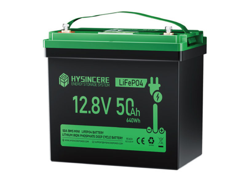 Lithium-Eisenphosphat Akku (LiFePO4) 12,8V/50Ah 