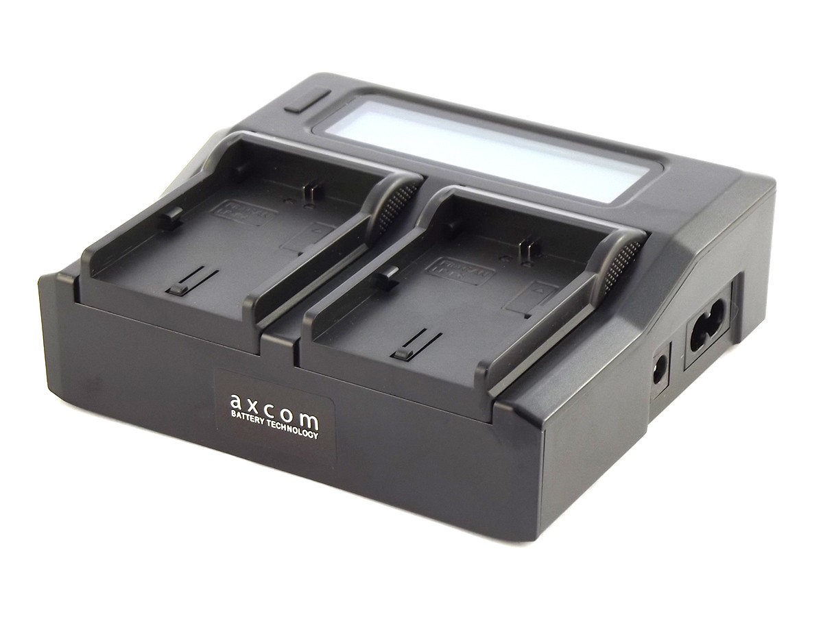 Doppel-Tischladegerät LCD Anzeige für Canon Akku LP-E6 Doppel-Tischladegerät LCD Anzeige für Canon Akku LP-E6