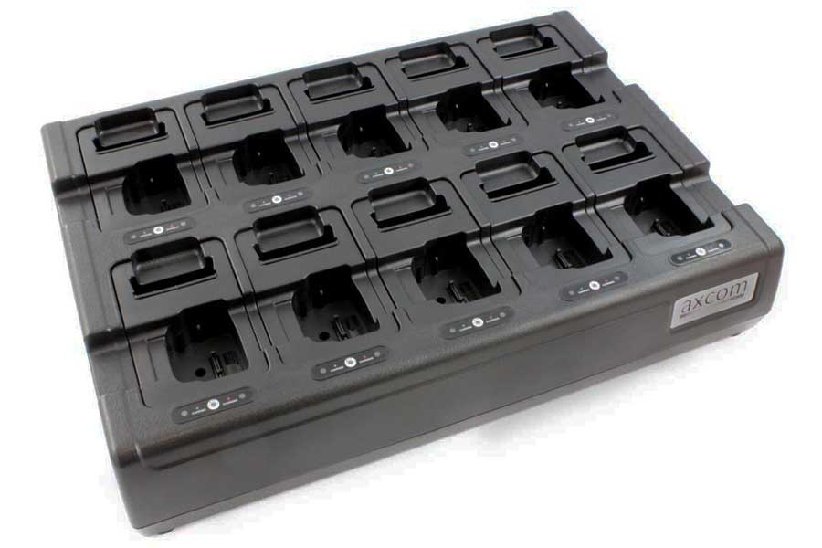 10+10-Stationen Ladegerät für Motorola DP2400, DP2600, DP3600, DP4400, DP4600, R5