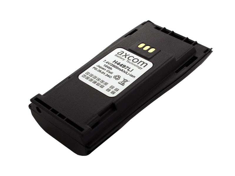 Li-Ion Akku für Motorola CP040, DP1400 mit Sanyo-Zelle - 7,2V/2,5Ah Li-Ion Akku für Motorola CP040, DP1400 mit Sanyo-Zelle - 7,2V/2,5Ah