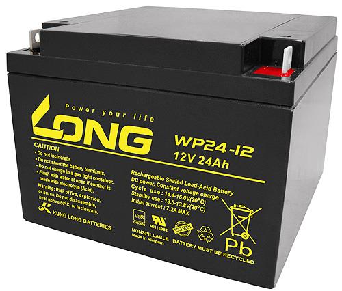 Long Bleiakku WP24-12 - 12V 24Ah - VDS