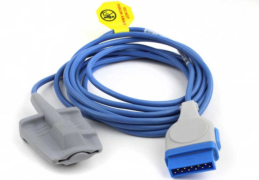 SpO2 Soft Fingersensor für Erwachsene 3m für GE-Medical (Datex/Ohmeda) S/5, i4 Module (TS-SA4-GE) SpO2 Soft Fingersensor für Erwachsene 3m für GE-Medical (Datex/Ohmeda) S/5, i4 Module (TS-SA4-GE)