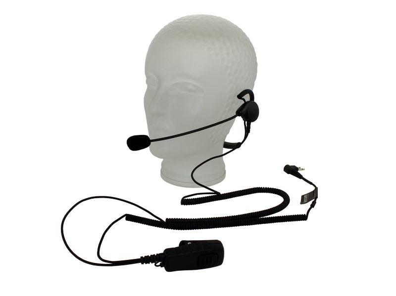 Hinterkopf-/ Nackenbügelheadset für Motorola GP300/CP040/DP1400/R2