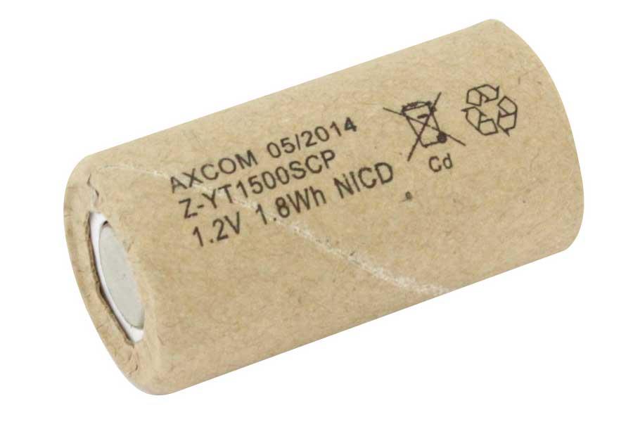 NiCd Akku SUB-C/YT1500SCP (VPE 25Stk.) - 1,2V/1,5Ah
