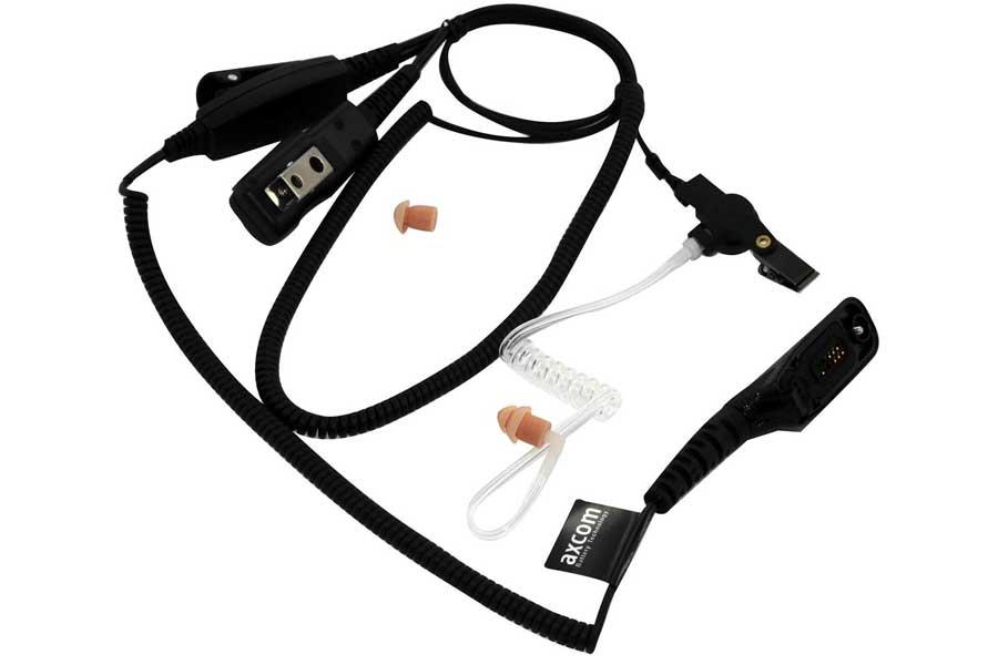 Schallschlauch-Headset 2 Kabel Bajonettanschluss Micro/PTT für Motorola MTP6650, MTP850FuG/S, DP3000 Schallschlauch-Headset 2 Kabel Bajonettanschluss Micro/PTT für Motorola MTP6650, MTP850FuG/S, DP3000