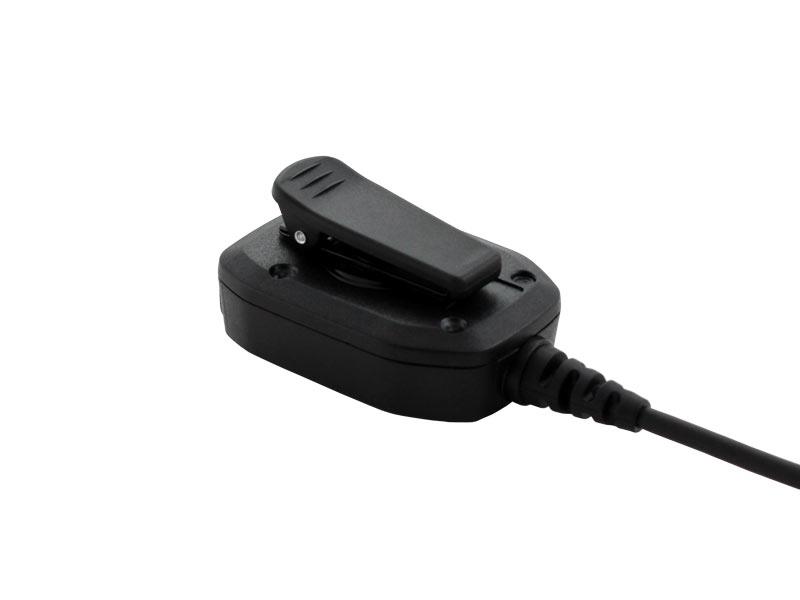 Kompaktes Handbedienteil (5,8cm) für Motorola Funkgeräte, Befestigungsclip