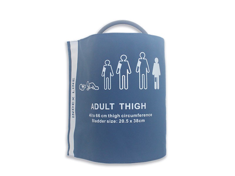 Blutdruckmanschette Comfort für übergroße Oberschenkel mit 46-66cm Umfang Blutdruckmanschette Comfort für übergroße Oberschenkel mit 46-66cm Umfang