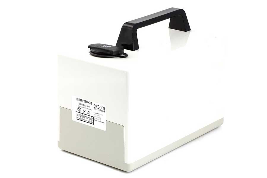 PB Akku mit Griff für Riegl Lasermessgerät LR90-235/P - 12V/7,2Ah