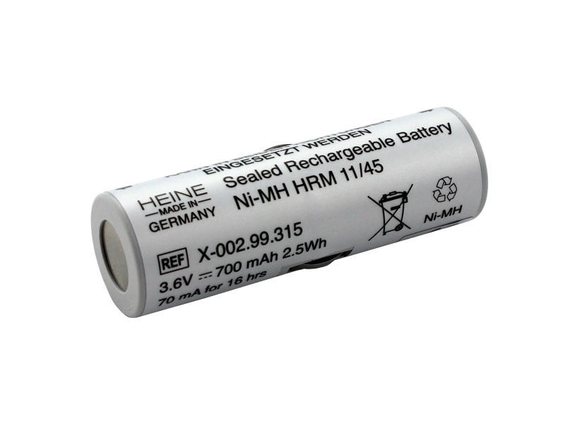NiMH Akku für HEINE X-002.99.315 - 3,5V/700mAh (ORIGINAL) NiMH Akku für HEINE X-002.99.315 - 3,5V/700mAh (ORIGINAL)