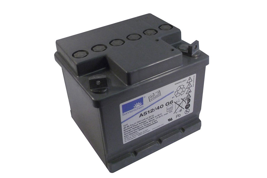 Sonnenschein Bleiakku Dryfit A512/40 G6 - 12V 40Ah - VDS Sonnenschein Bleiakku Dryfit A512/40 G6 - 12V 40Ah - VDS